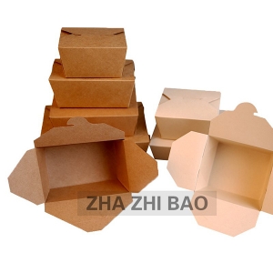 佳之堡一次性食品級加厚竹本色木本色打包盒